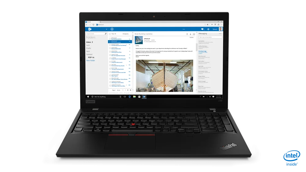 Thinkpad L590 i5-8265U - Ram 16GB - SSD 256GB NVMe - 15.6 FHD (1920x1080)