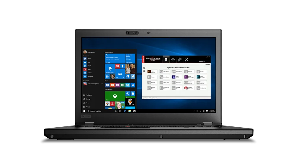 Thinkpad P52 E-2176M - Ram 8GB - SSD 512GB NVMe - 15.6 FHD/4K (3840x2160)