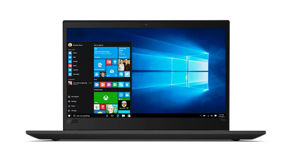 Thinkpad P52s i5-8250U - Ram 16GB - SSD 512GB NVMe - 15.6 FHD (1920x1080)