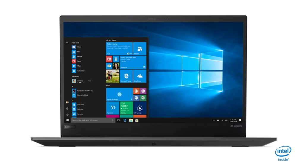 Thinkpad X1 Extreme Gen 1 i5-8300H - Ram 8GB - SSD 512GB NVMe - 15.6 FHD (1920x1080)
