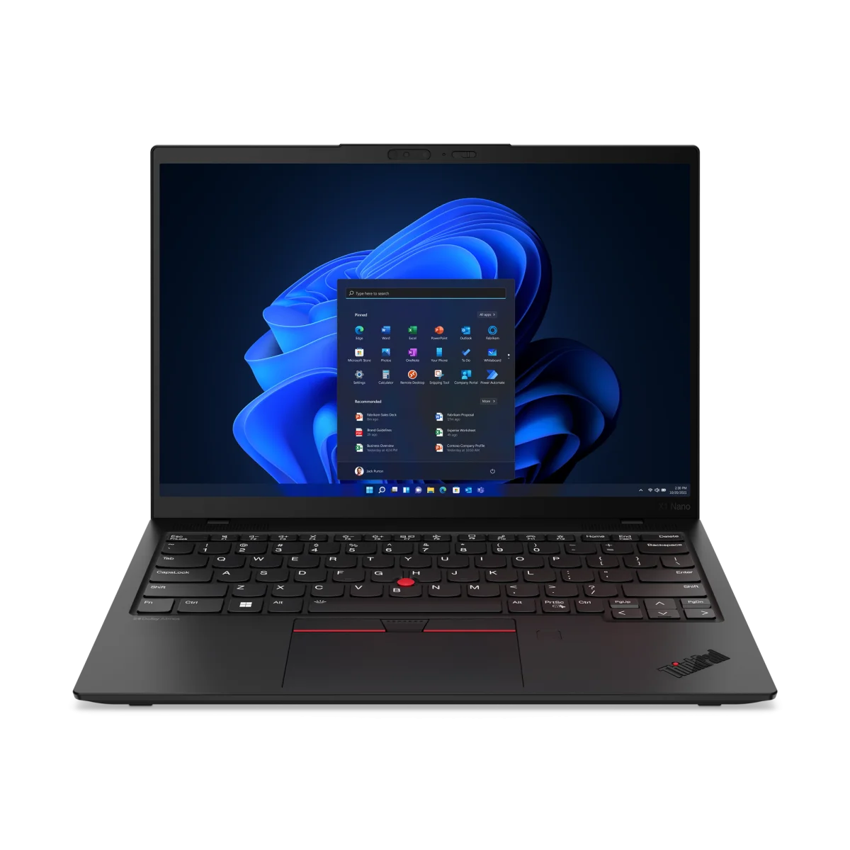 Thinkpad X1 Nano Gen 3 i7-1370P - Ram 16GB - SSD 256GB NVMe - 13.0 2K (2160x1350)
