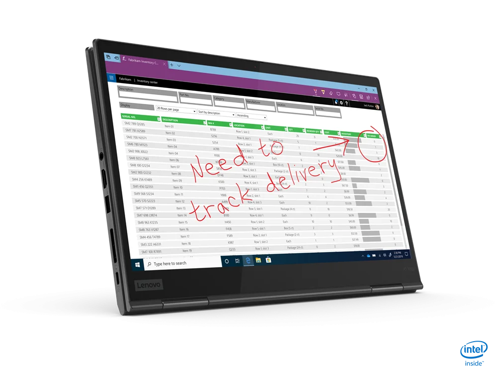Thinkpad X1 Yoga Gen 5 i5-10210U - Ram 16GB - SSD 256GB NVMe - 14.0 FHD IPS Touch