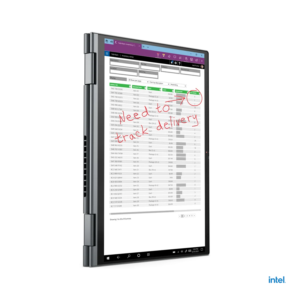 Thinkpad X1 Yoga Gen 6 i5-1135G7 - Ram 8GB - SSD 256GB NVMe - 14.0 WUXGA Touch