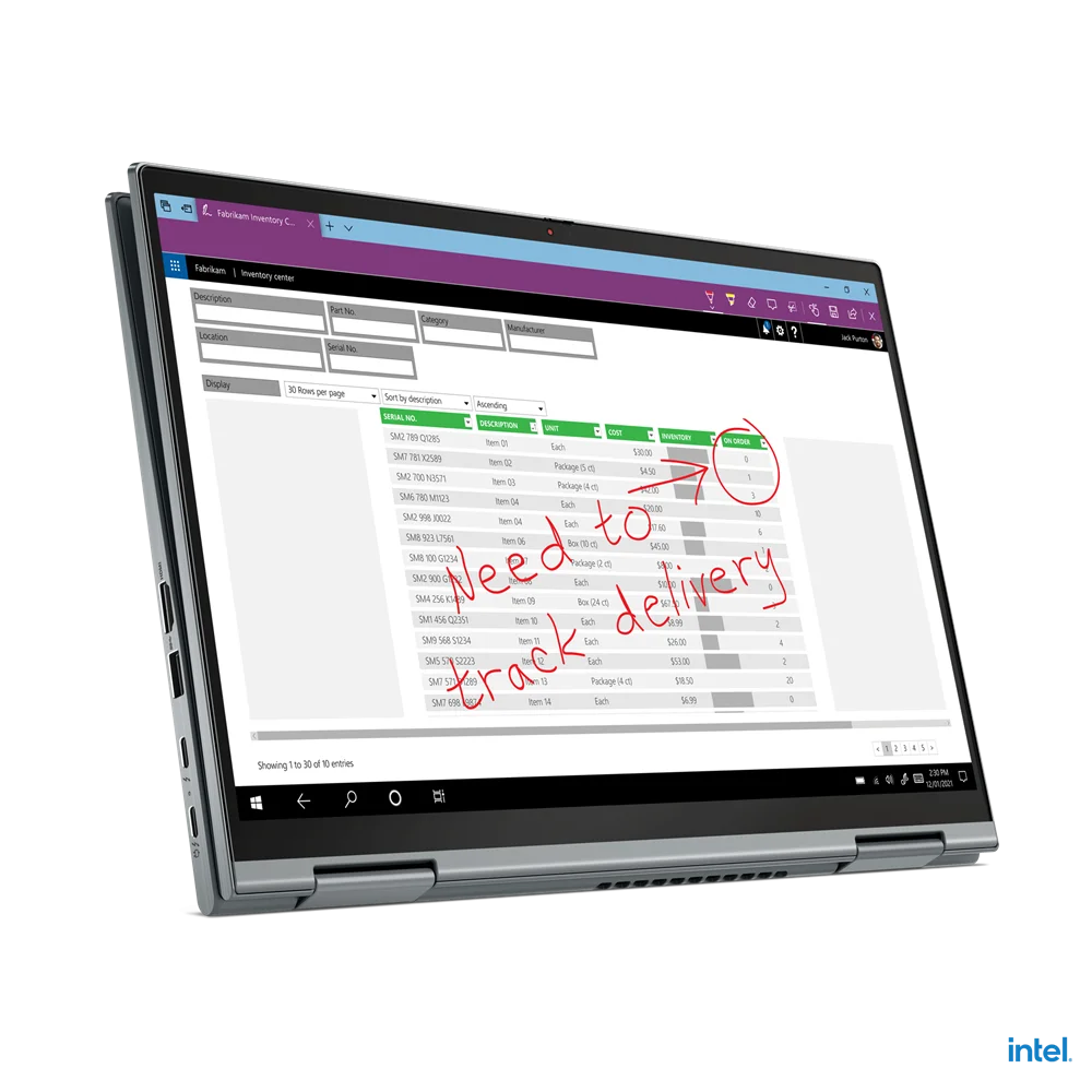 Thinkpad X1 Yoga Gen 6 i5-1135G7 - Ram 8GB - SSD 256GB NVMe - 14.0 WUXGA Touch