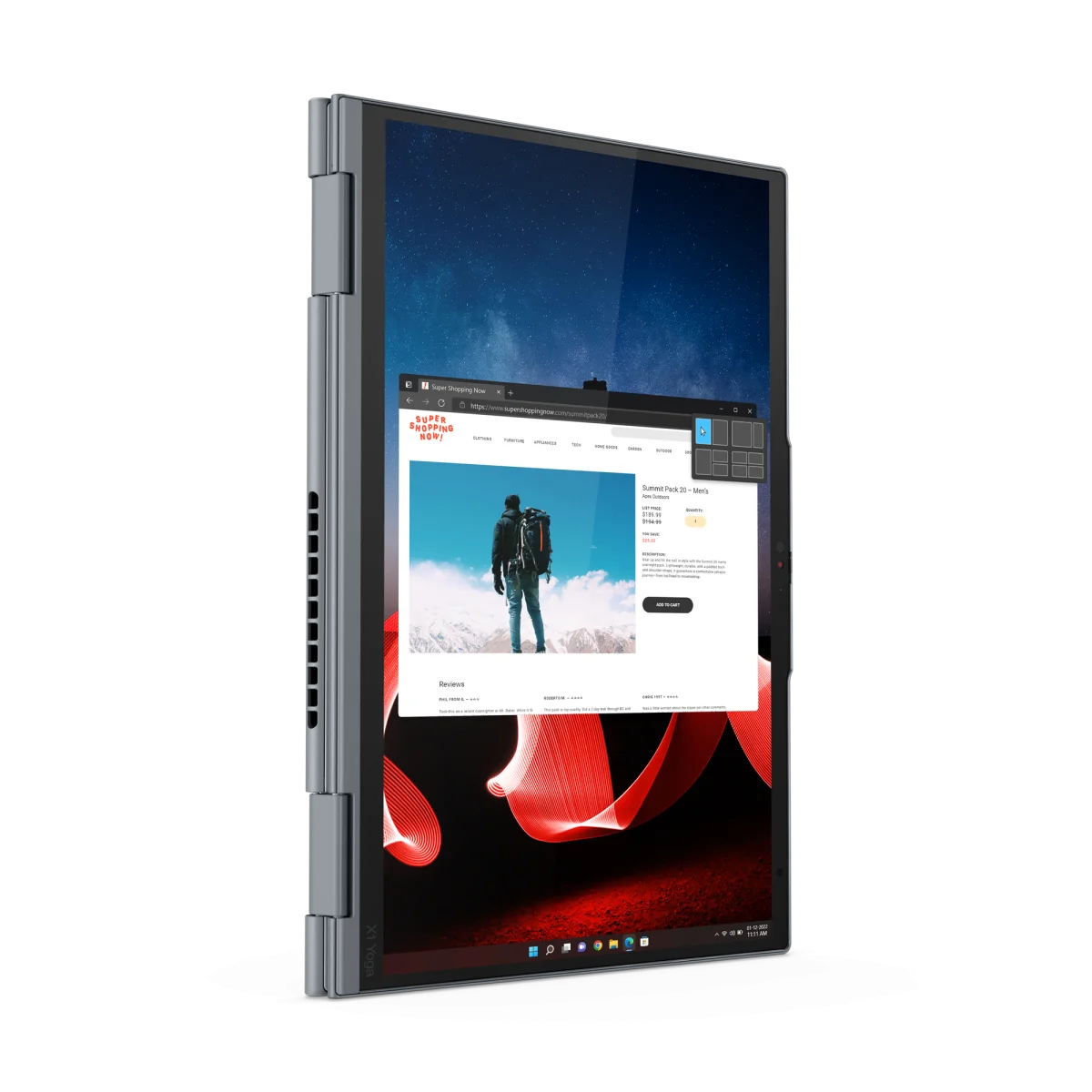 Thinkpad X1 Yoga Gen 8 i7-1365U - Ram 8GB - SSD 256GB NVMe - 14.0 WUXGA OLED Touch