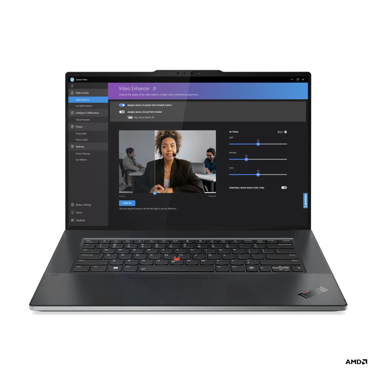 Thinkpad Z16 Gen 2 Ryzen 7 PRO 7840HS - Ram 8GB - SSD 512GB NVMe - 16.0 WQUXGA OLED (3840x2400)